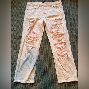 Forever 21 pink jeans